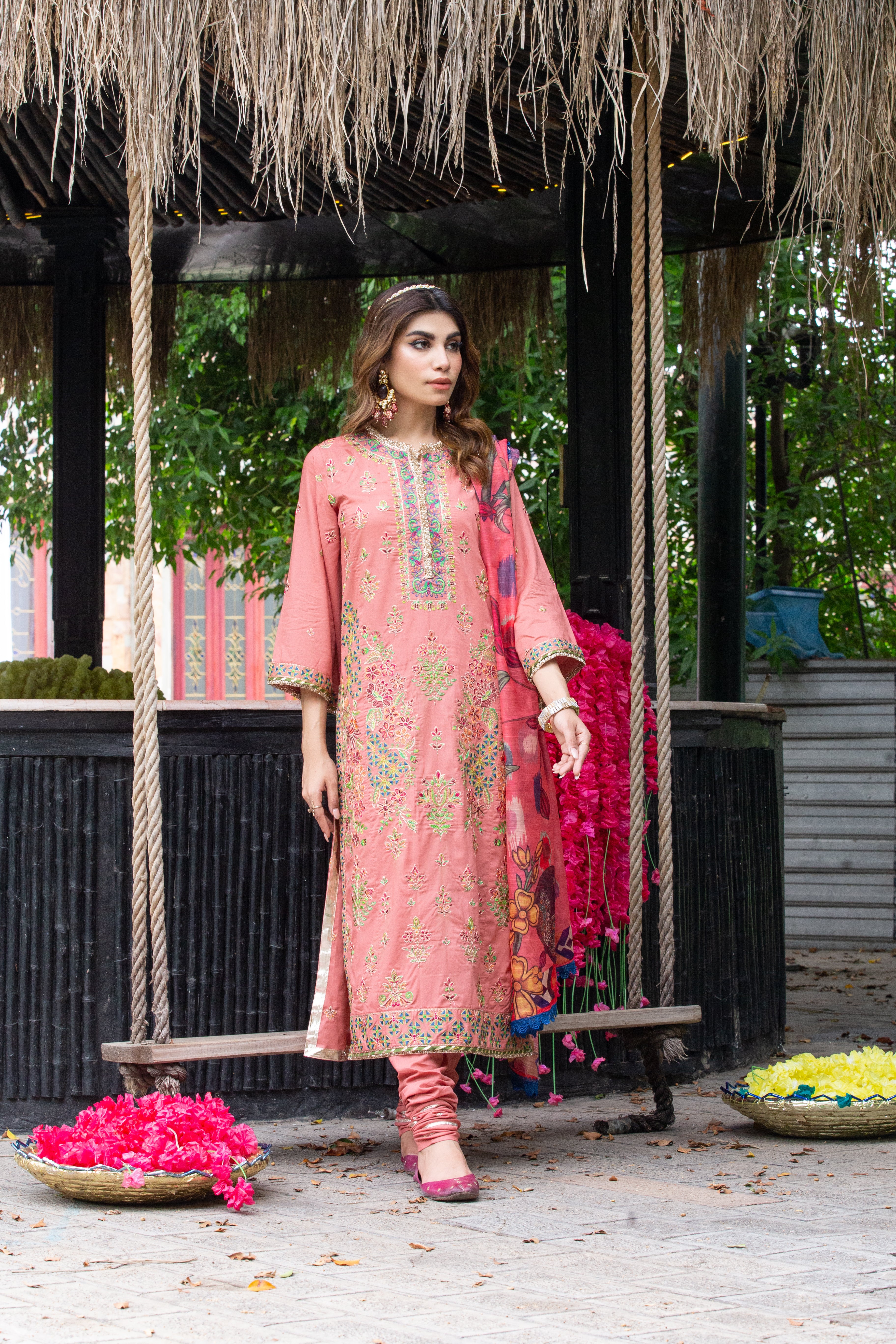 LUXURY UNSTITCHED KANWAL 3PC