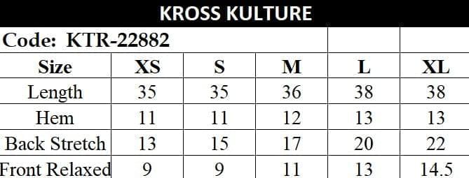 Kross Kulture  Bottom Trouser Bottom KTR-22882