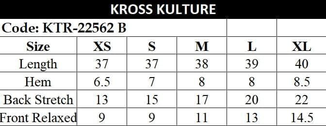 Kross Kulture  Bottom Trouser Bottom KTR-22885 B