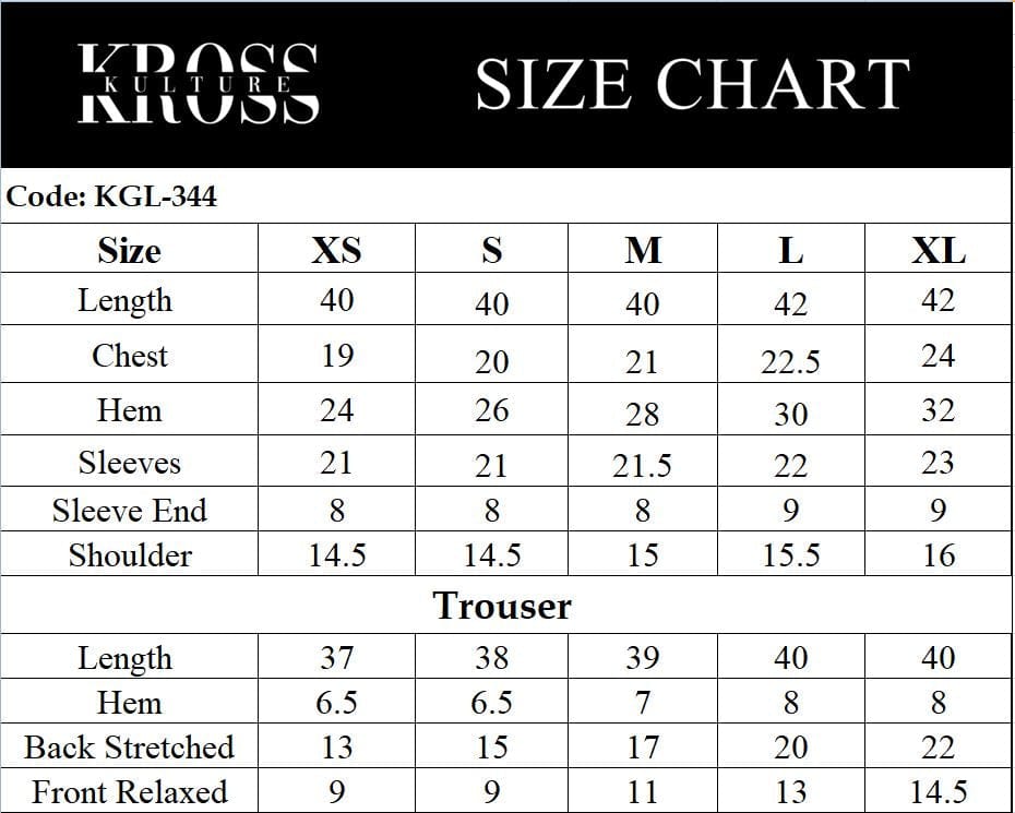kross kulture  Clothing Matching separates KGL-344 (2PC)