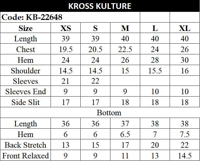 Kross Kulture  Khaddar Rozmara KB-22648
